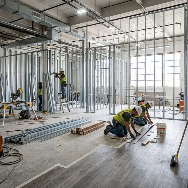 Shop Flooring & Interior